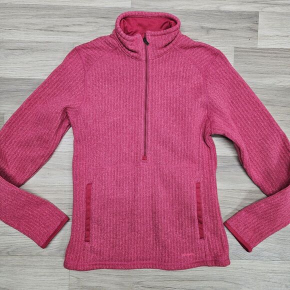 Patagonia Womens Better Sweater Small Pink 1/4 Zip - Picture 1 of 8